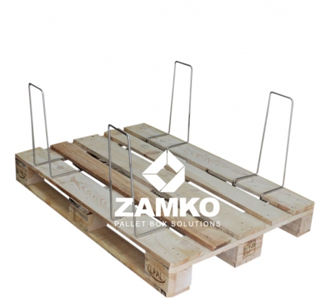 U-Bolts 400m for all standard wooden pallet - Zamko B.V.