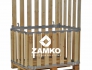 Pallet box, 8 detachable walls (700mm + 700mm high) - Zamko B.V.