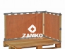 Pallet Box -4 walls incl. 1 hinged gate; fixed plywood liner - Zamko B.V.