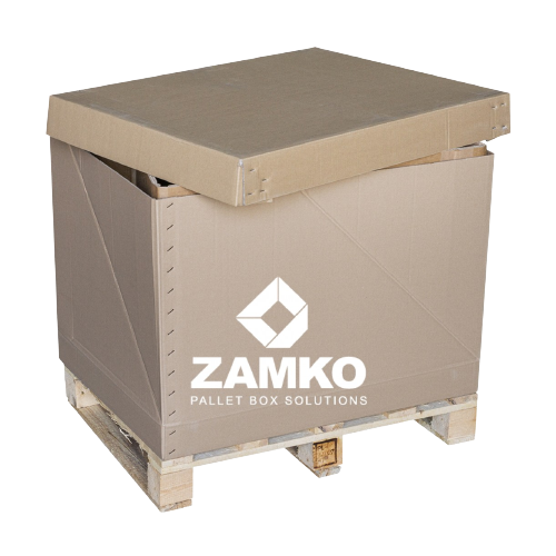 Carton Pallet Boxes Cardboard Pallet Box Heavy Load – 600×800 - 3 Carton Pallet Boxes Zamko B.V.