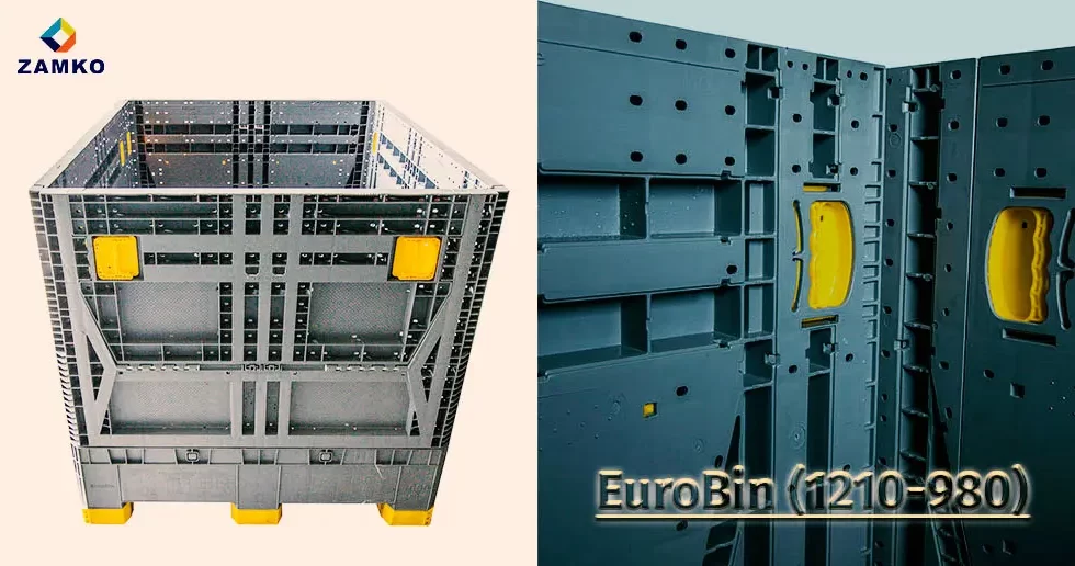 Why is the EuroBin (1210-980) the perfect transport and storage  solution? - Zamko B.V.