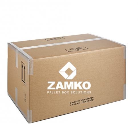 Cardboard Pallet Box UN Certified – 600×800 - Zamko B.V.