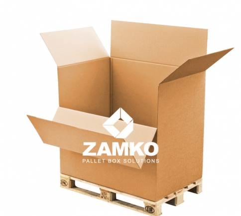 Cardboard Pallet Box – Custom Made - Zamko B.V.