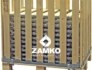Pallet Box -4 detachable walls incl. 1 hinged gate on long side - Zamko B.V.