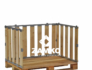 Pallet Box -4 detachable walls incl. 1 hinged gate on long side - Zamko B.V.
