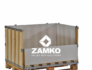 Pallet Box -4 detachable walls incl. 1 hinged gate on long side - Zamko B.V.