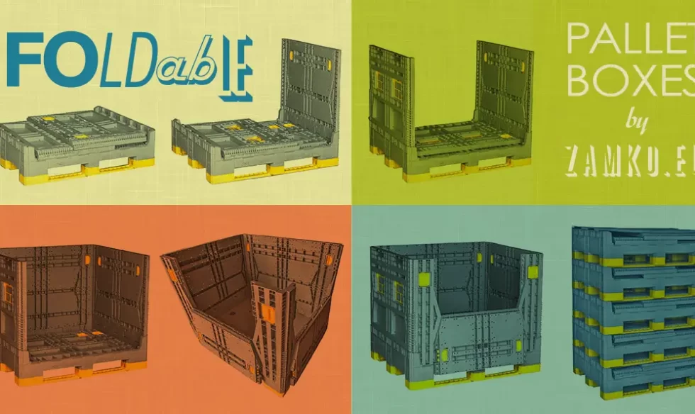 Returnable packaging: why foldable pallet boxes are cheaper? - Zamko B.V.