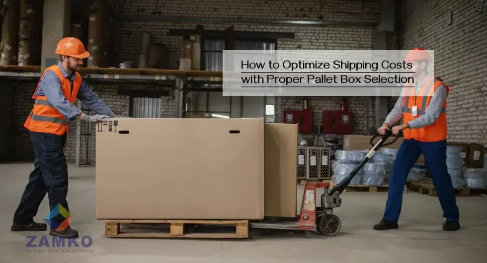 How to Optimize Shipping Costs with Proper Pallet Box Selection - Zamko B.V.