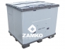 Plastic Pallet Box Sleeve with Folding Window – 1000×1200 - Zamko B.V.