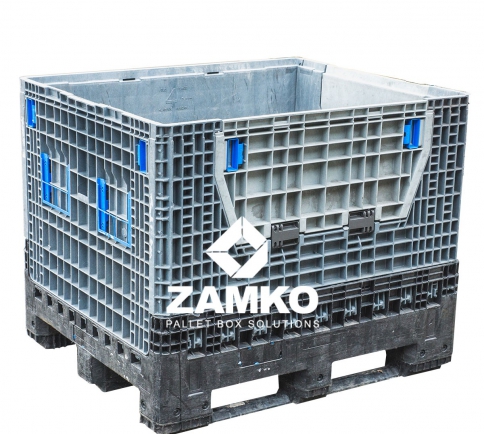 Plastic Pallet Box – 1000×1200 - Zamko B.V.