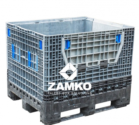 Plastic Pallet Box – 1000×1200 - Zamko B.V.
