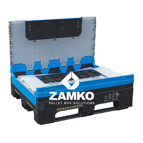 Zamko B.V. - Second hand Plastic Pallet Box – 1000×1200
