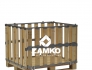 Pallet Box -4 walls incl. 2 hinged gates - Zamko B.V.