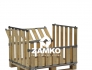 Pallet Box -4 walls incl. 2 hinged gates - Zamko B.V.