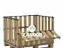 Pallet Box -4 walls incl. 2 hinged gates - Zamko B.V.