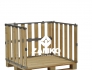 Pallet Box -4 walls incl. 2 hinged gates - Zamko B.V.
