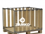 Pallet Box -4 detachable walls; one short side open - Zamko B.V.