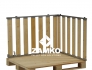 Pallet Box -4 detachable walls; one short side open - Zamko B.V.