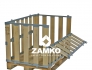 Pallet Box -4 detachable walls with 2 hinged gates on the long sides - Zamko B.V.