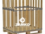 Pallet Box -8 detachable walls (800mm + 400mm high) - Zamko B.V.
