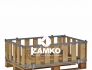 Pallet Box -4 detachable walls (350mm high) - Zamko B.V.