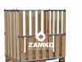 Pallet Box -4 detachable walls (1100mm) incl. hinged gate - Zamko B.V.