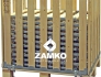 Pallet Box -4 detachable walls with 1 hinged gate on short side - Zamko B.V.