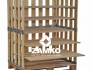 Pallet Box -8 detachable walls (800mm + 800mm high) with shelves - Zamko B.V.