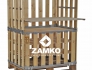 Pallet Box -8 detachable walls (800mm + 800mm high) with shelves - Zamko B.V.