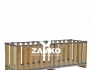 Pallet Box -7 detachable walls for a 240cm pallet - Zamko B.V.