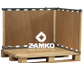 Pallet Box -4 detachable walls and fixed plywood liner - Zamko B.V.