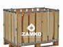 Palettenbox -4 detachable walls with wide planks - Zamko B.V.
