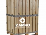Pallet Box -8 detachable walls (800mm + 800mm) with wide planks - Zamko B.V.