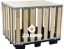 Pallet Box -4 detachable walls (700mm high) - Zamko B.V.