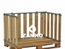 Pallet Box -4 detachable walls (700mm high) - Zamko B.V.