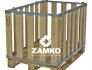 Pallet Box -4 detachable walls (700mm high) - Zamko B.V.