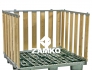 Walk In Pallet Box, 4 walls (800mm high) - Zamko B.V.