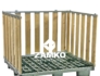 Walk In Pallet Box, 4 walls (700mm high) - Zamko B.V.