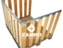 Walk In Pallet Box, 4 walls (700mm high) - Zamko B.V.
