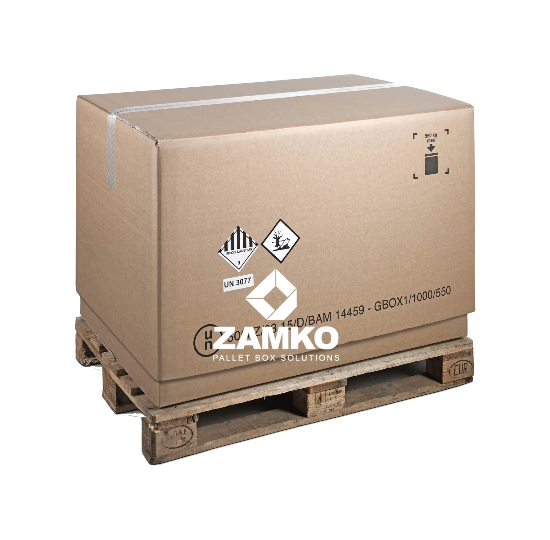 Zamko B.V. - Carton Pallet Boxes Cardboard Pallet Box UN Certified – 800×1200