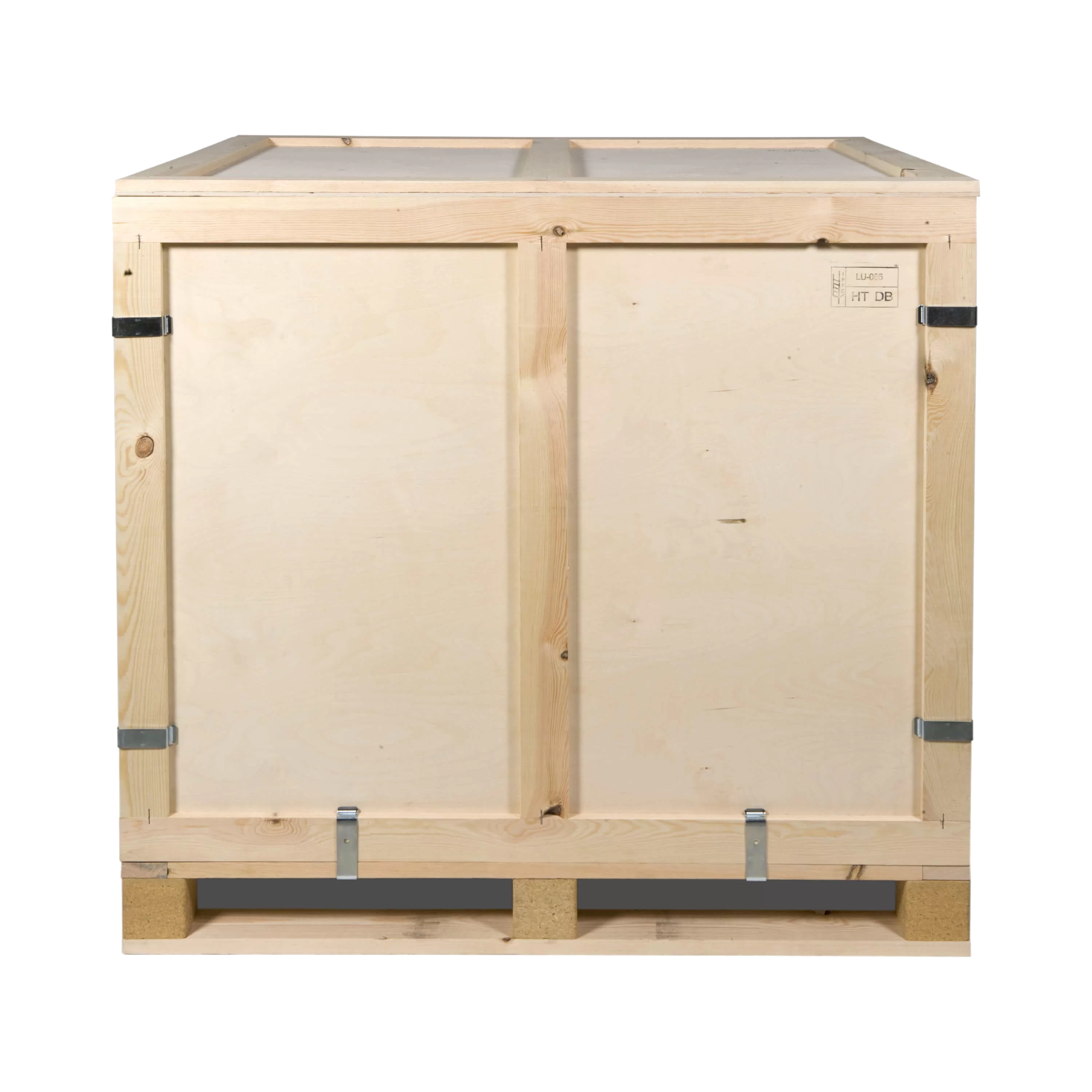 Wooden Pallet Boxes Wooden Crates 1000x1200mm – Clip box - 3 Wooden Pallet Boxes Zamko B.V.