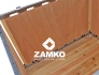Pallet Box -4 detachable walls and fixed plywood liner - Zamko B.V.