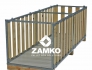 Pallet Box -7 walls for a 240cm pallet, 1 short side open - Zamko B.V.