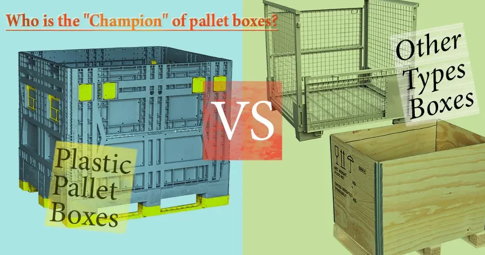 Why do companies prefer plastic pallet boxes over other types? - Zamko B.V.