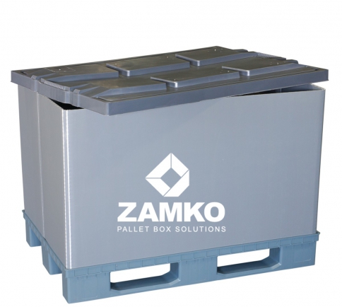 Plastic Pallet Box Sleeve – 800×1200 - Zamko B.V.