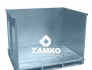 Steel Walk-in Pallet box -closed walls - Zamko B.V.