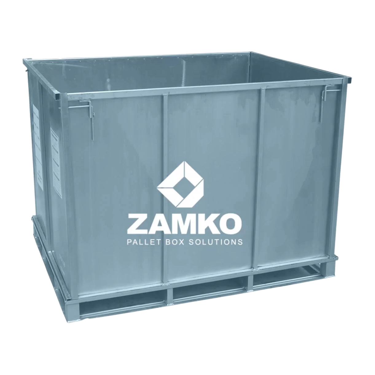 Steel Palletbox Walk-In 1130x1450mm - Steel Pallet Boxes - Zamko B.V.
