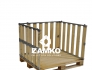 Pallet box -4 detachable walls, 1 hinged gate on short side - Zamko B.V.