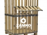 Pallet Box -8 detachable walls (800mm + 800mm) with 1 hinged gate - Zamko B.V.