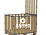 Pallet Box -8 detachable walls (800mm + 800mm) with 1 hinged gate - Zamko B.V.